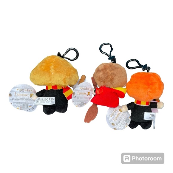NWT Harry Potter Plush Keychains - Picture 2 of 2